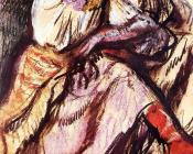 埃德加 德加 : Two Russian Dancers